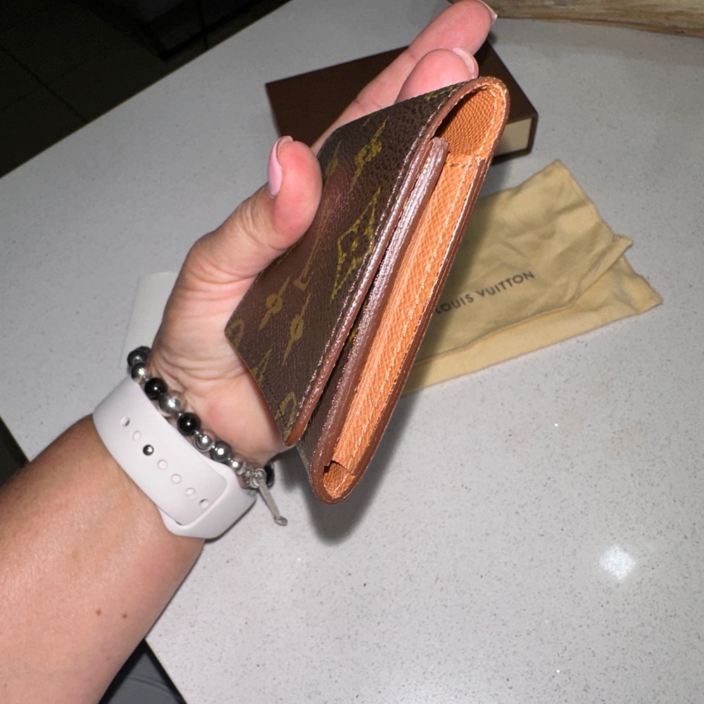 Louis Vuitton Monogram Canvas Cards Case, dust bag, box & booklet GA1918 - Picture 5 of 8